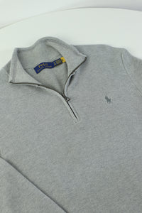 Ralph Lauren trui met kwart rits - S