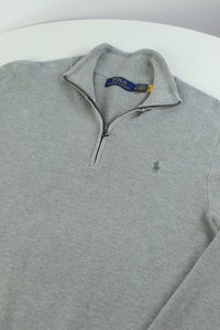 Ralph Lauren trui met kwart rits - S