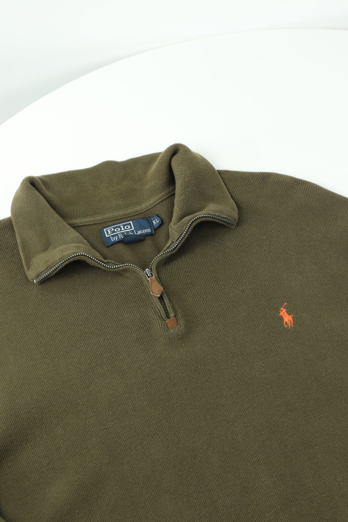 Ralph Lauren trui met kwart rits - XL