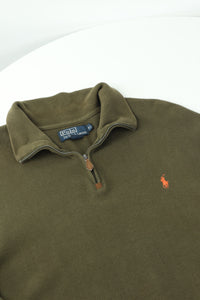 Ralph Lauren trui met kwart rits - XL