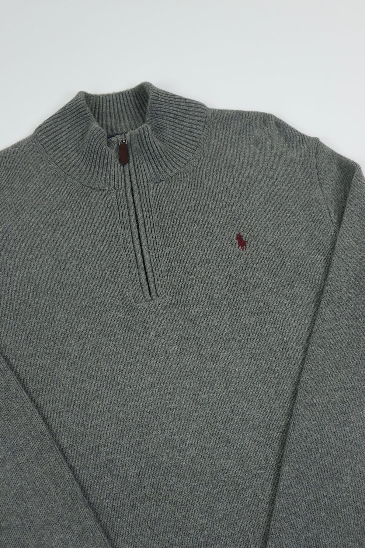 Ralph Lauren trui met kwart rits - S