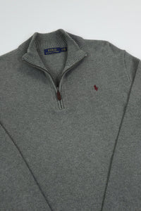 Ralph Lauren trui met kwart rits - S