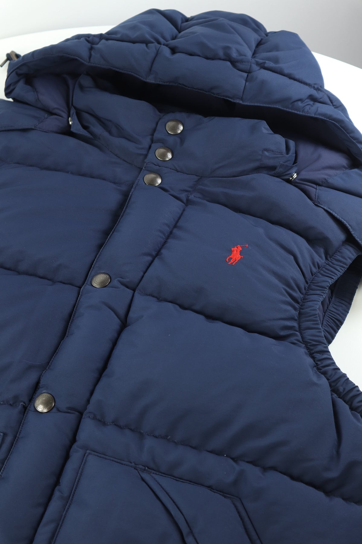 Ralph Lauren bodywarmer met capuchon - M