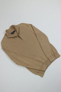 Ralph Lauren trui met kwart rits - S