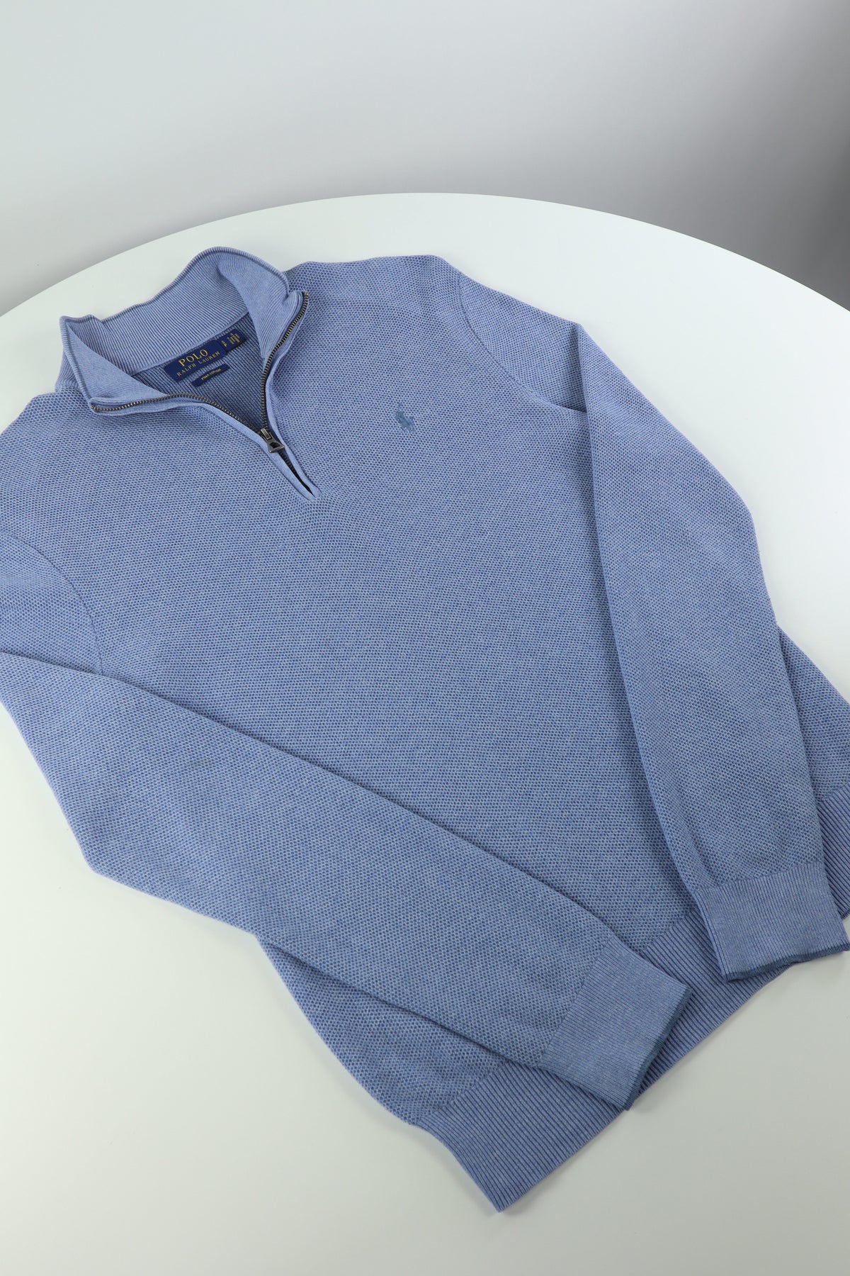 Ralph Lauren trui met kwart rits - S