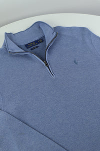 Ralph Lauren trui met kwart rits - S