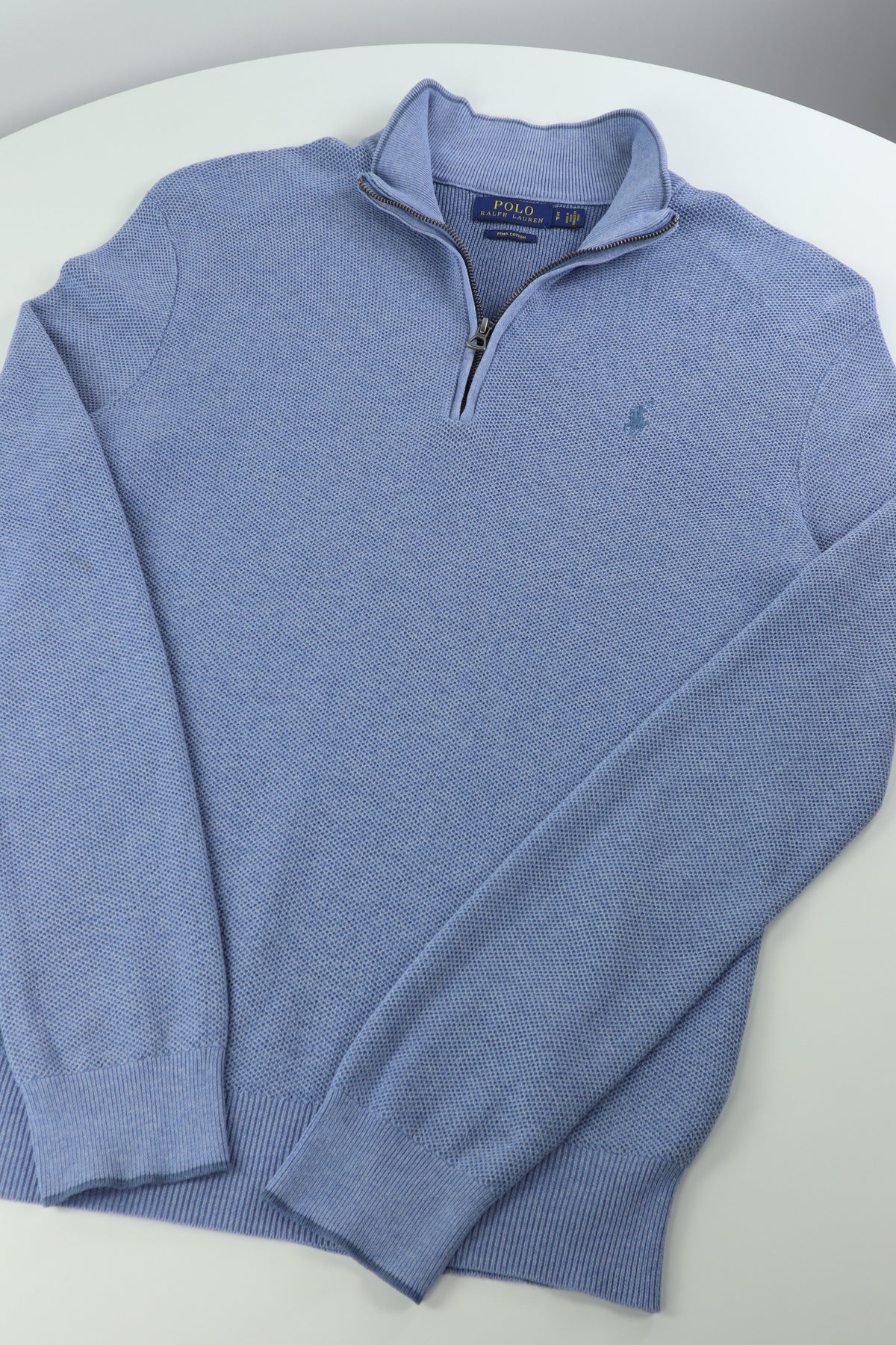 Ralph Lauren trui met kwart rits - S