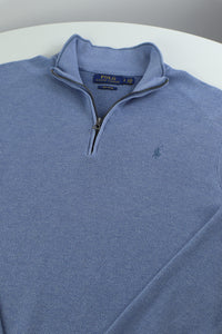 Ralph Lauren trui met kwart rits - S