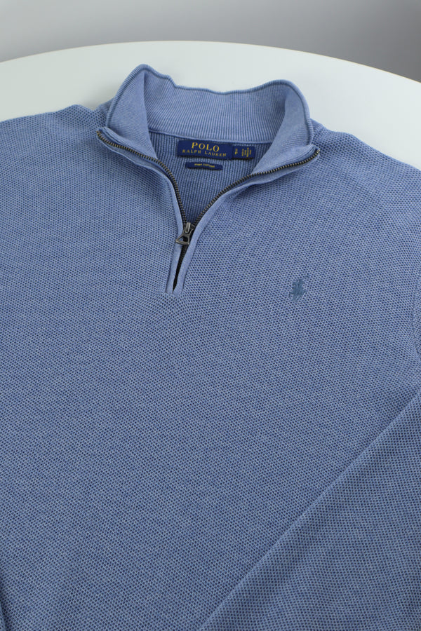 Ralph Lauren trui met kwart rits - S