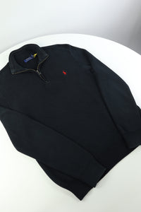 Ralph Lauren trui met kwart rits - M