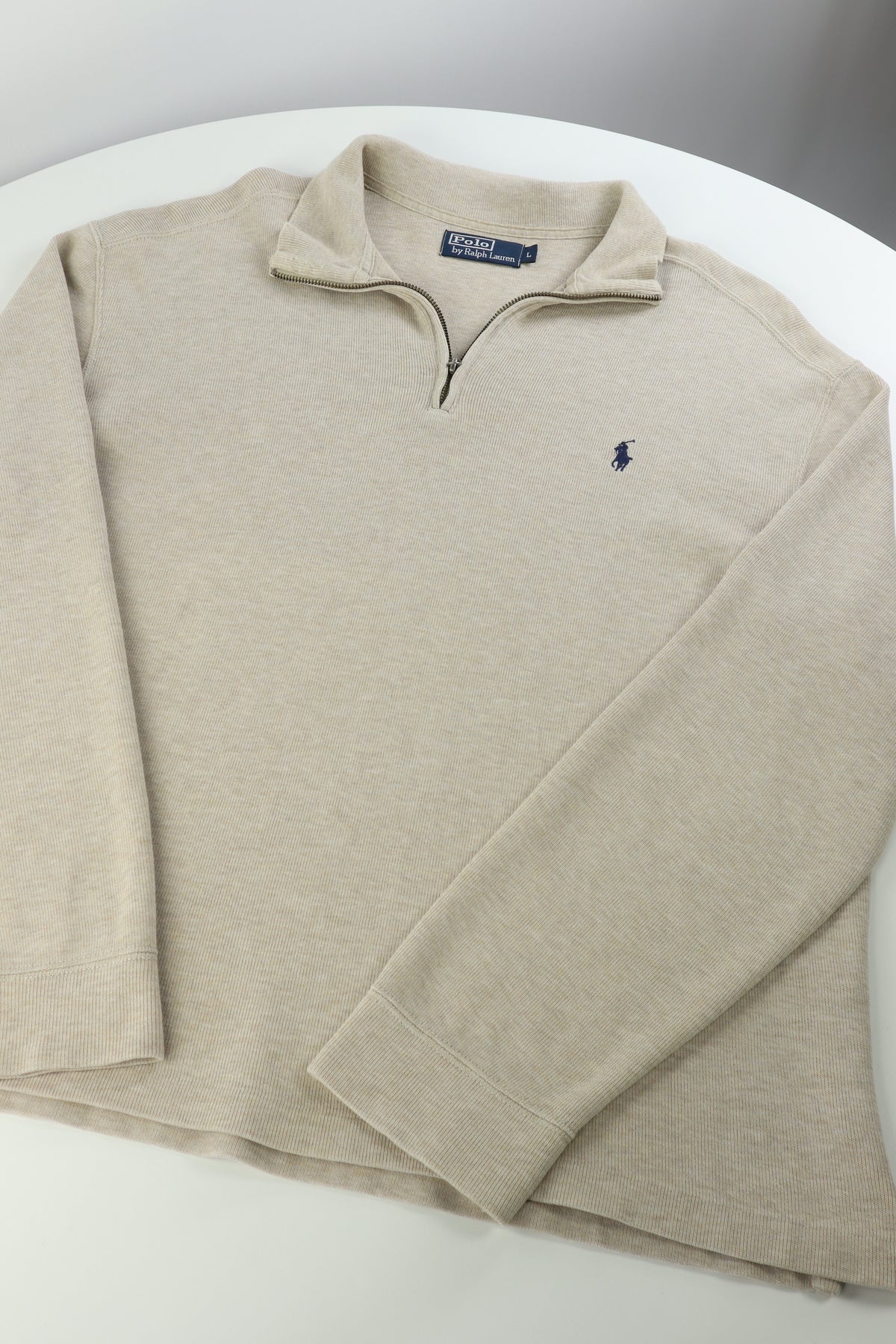 Ralph Lauren trui met kwart rits - L/XL