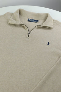 Ralph Lauren trui met kwart rits - L/XL