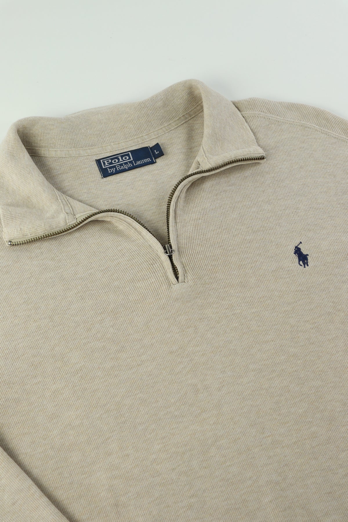 Ralph Lauren trui met kwart rits - L/XL