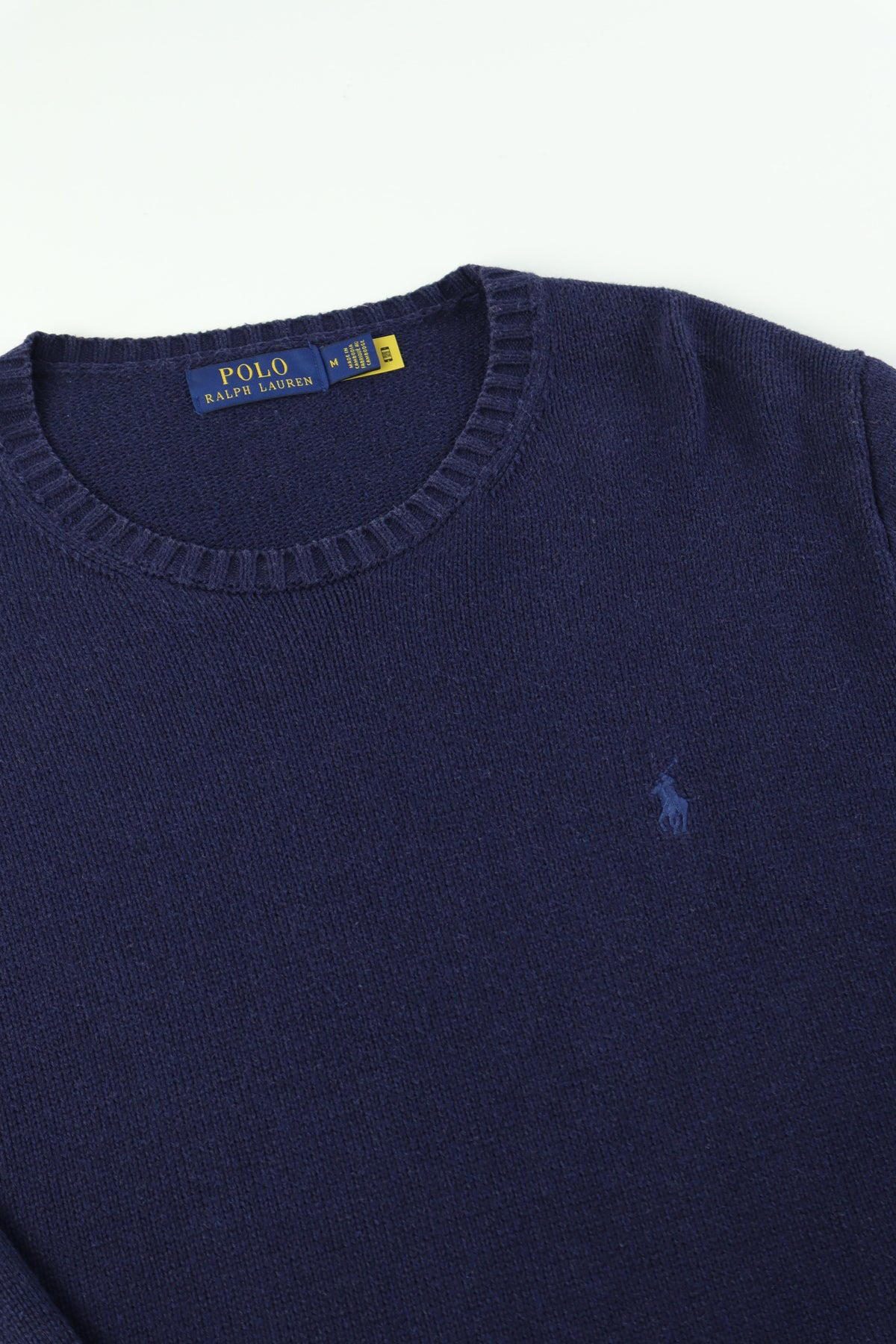 Ralph Lauren trui met ronde hals - M