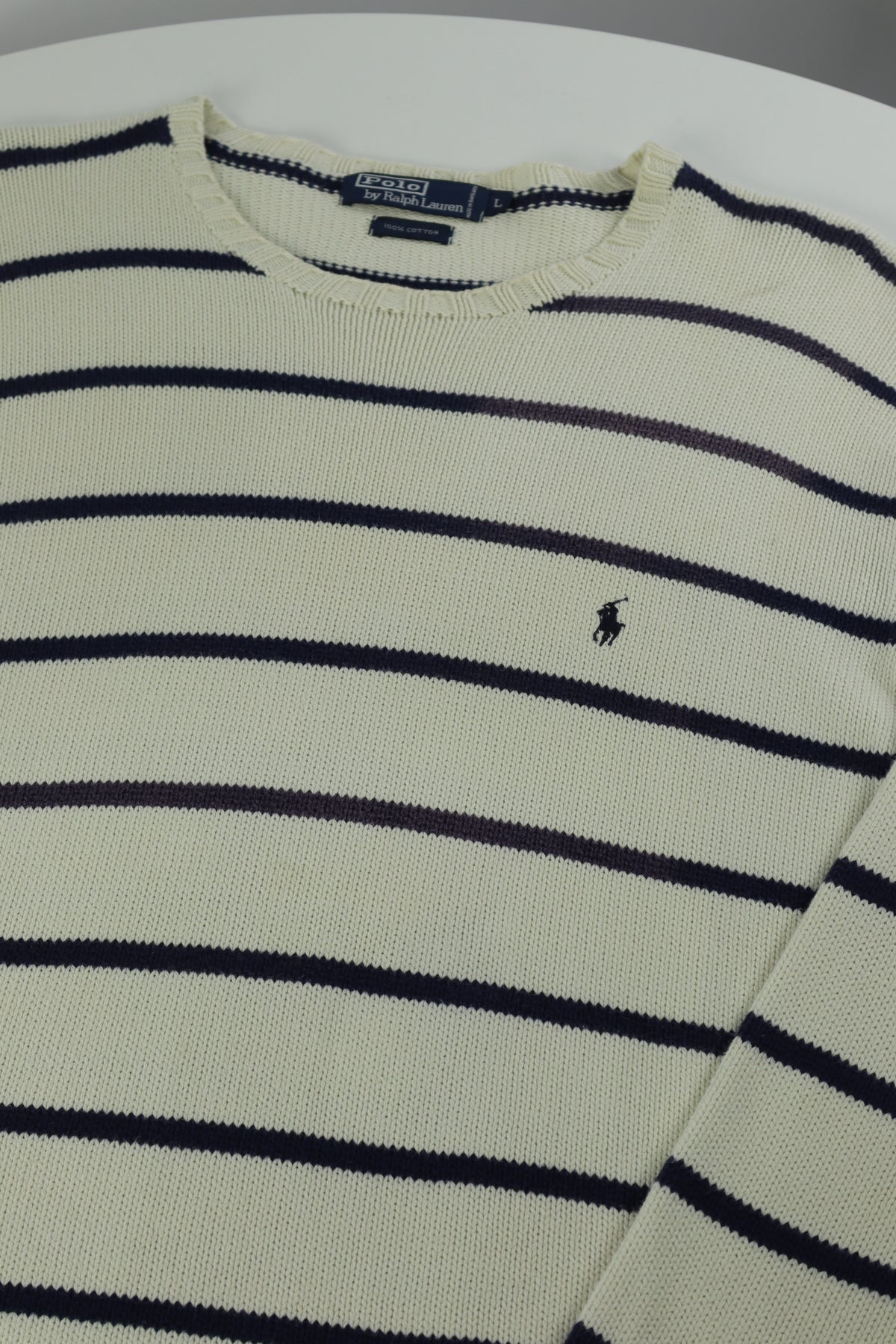 Ralph Lauren trui met ronde hals - L