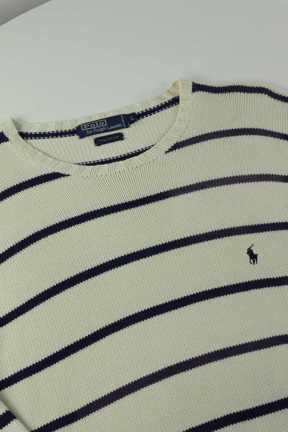 Ralph Lauren trui met ronde hals - L