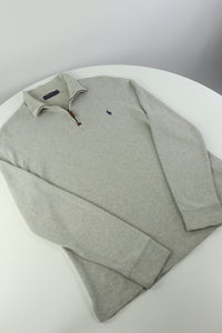 Ralph Lauren trui met kwart rits - M