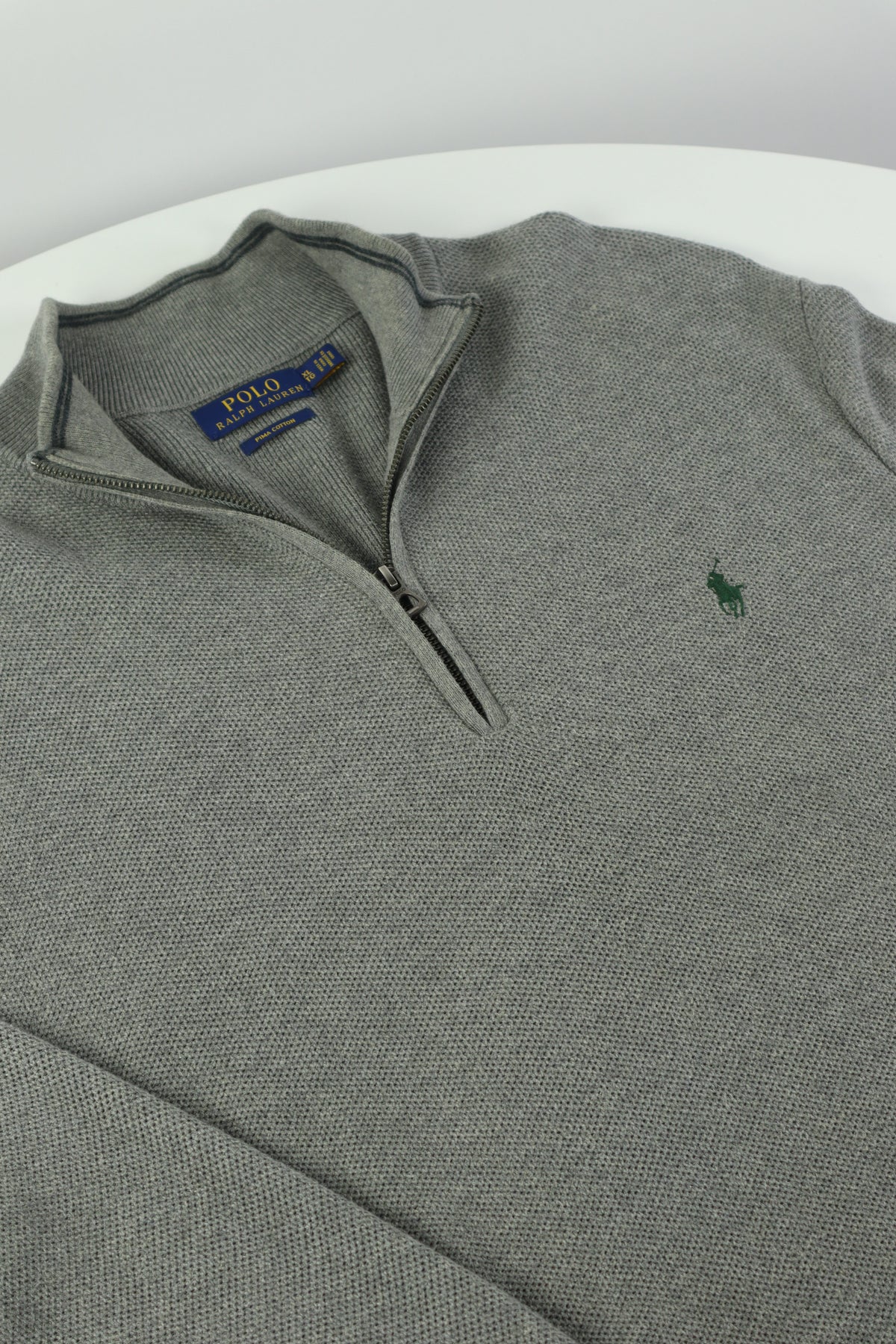 Ralph Lauren trui met kwart rits - XL