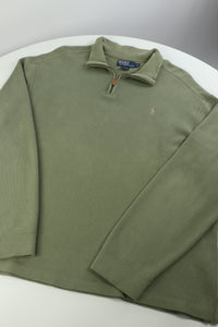 Ralph Lauren trui met kwart rits - XL