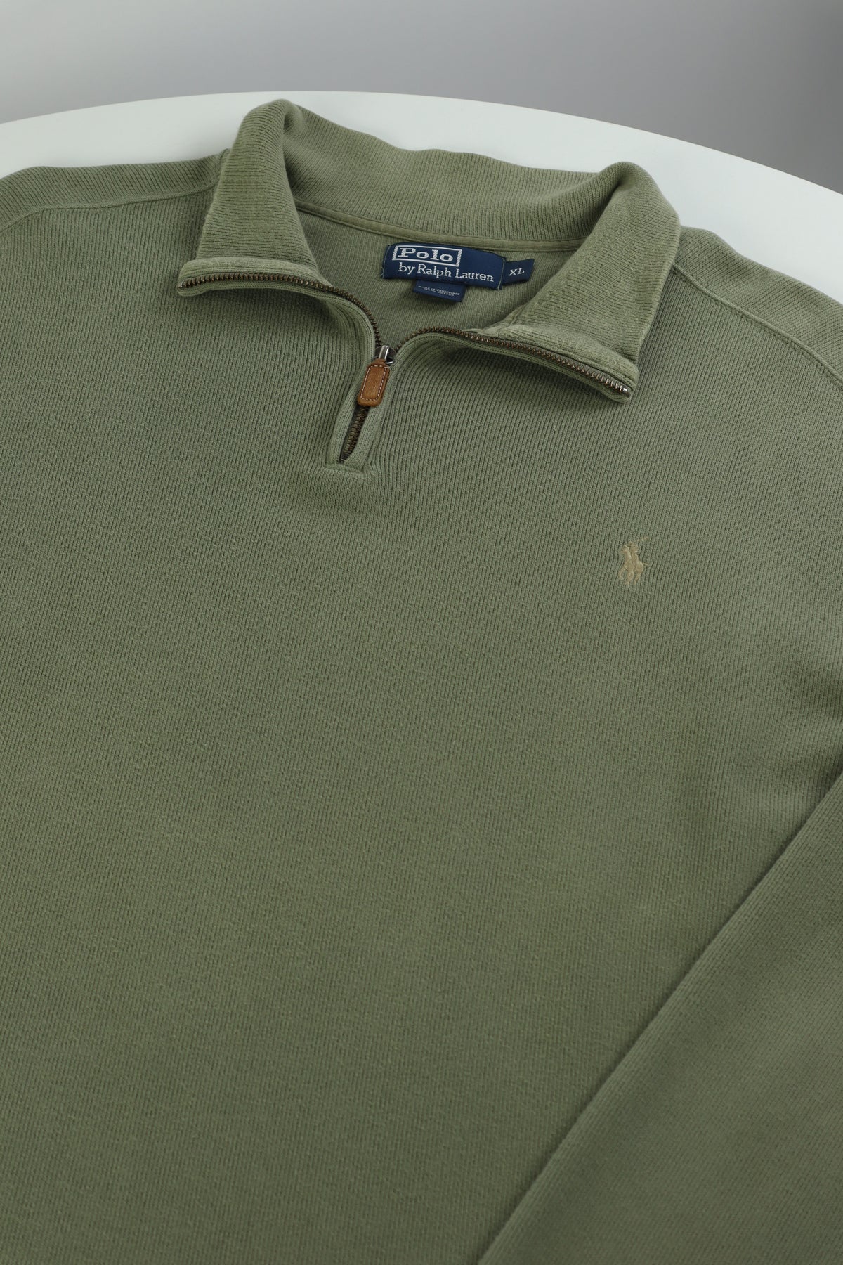 Ralph Lauren trui met kwart rits - XL