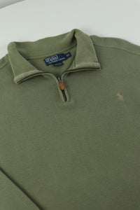 Ralph Lauren trui met kwart rits - XL