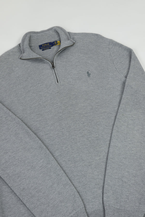 Ralph Lauren trui met kwart rits - M