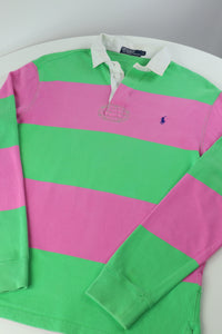 Ralph Lauren (rugby) polo shirt met lange mouw - M