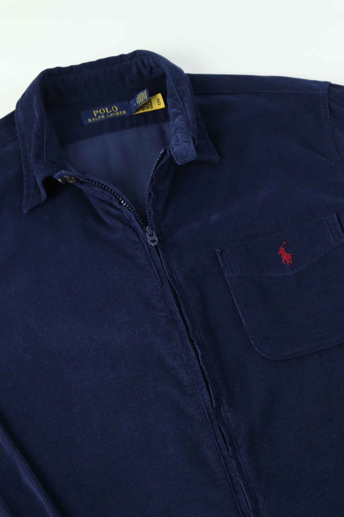 Ralph Lauren corduroy overhemd met rits - M