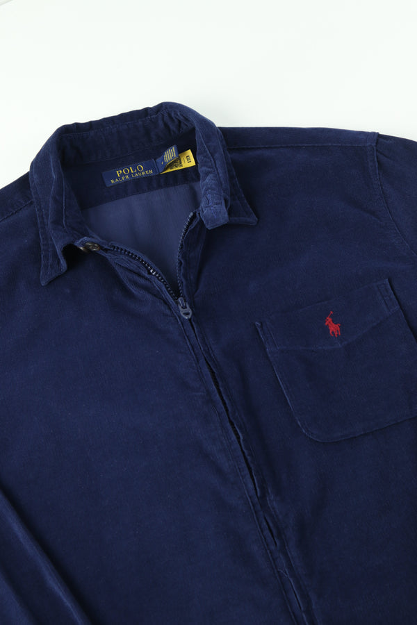 Ralph Lauren corduroy overhemd met rits - M