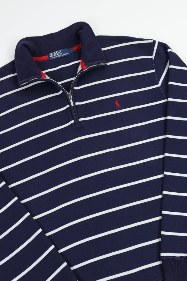 Ralph Lauren trui met kwart rits - L