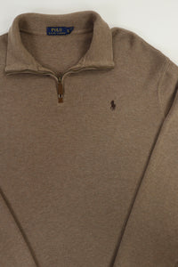 Ralph Lauren trui met kwart rits - XL