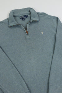 Ralph Lauren trui met kwart rits - L