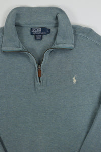 Ralph Lauren trui met kwart rits - L