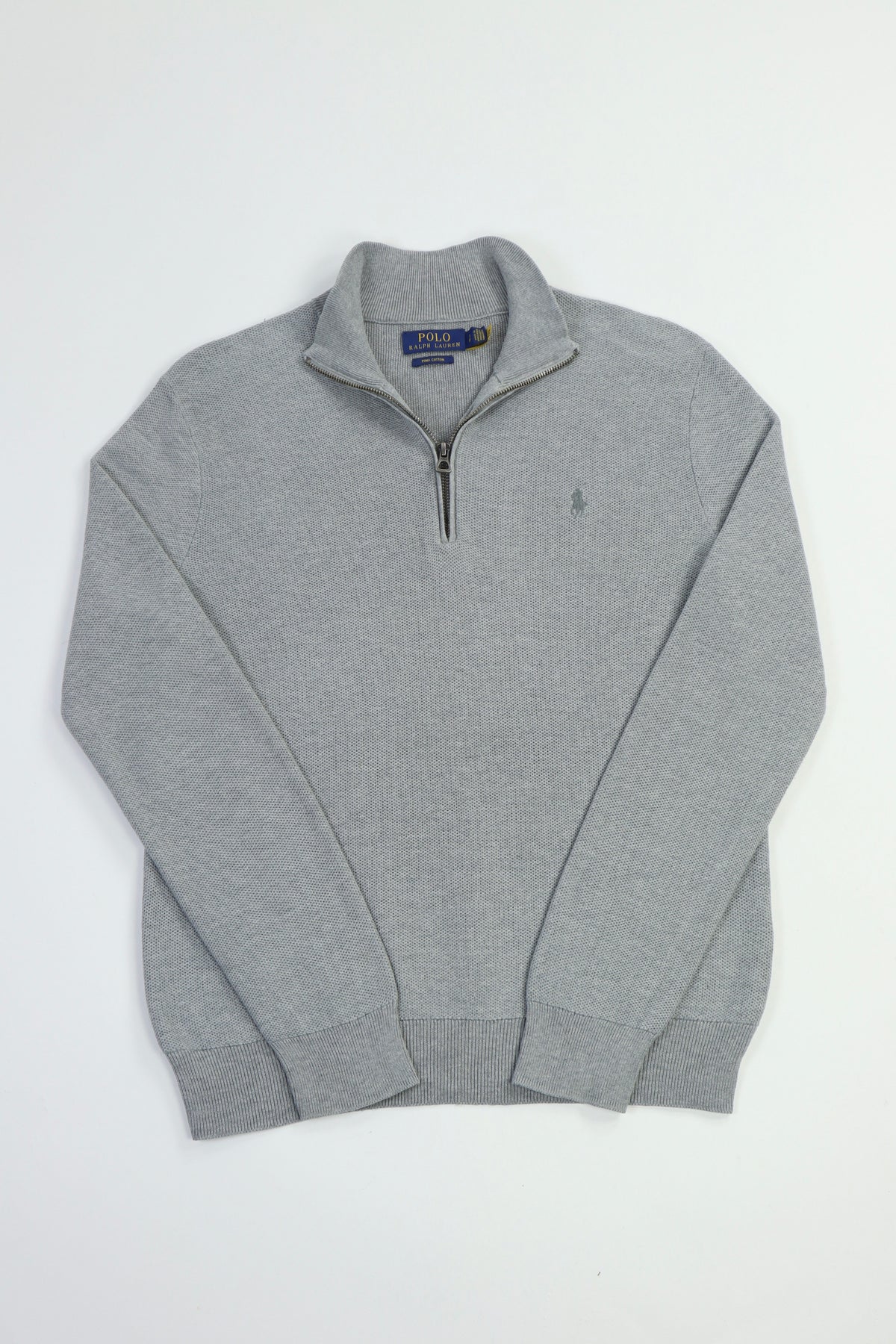 Ralph Lauren trui met kwart rits - L