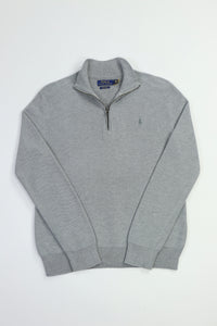 Ralph Lauren trui met kwart rits - L