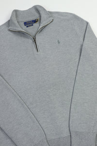 Ralph Lauren trui met kwart rits - L