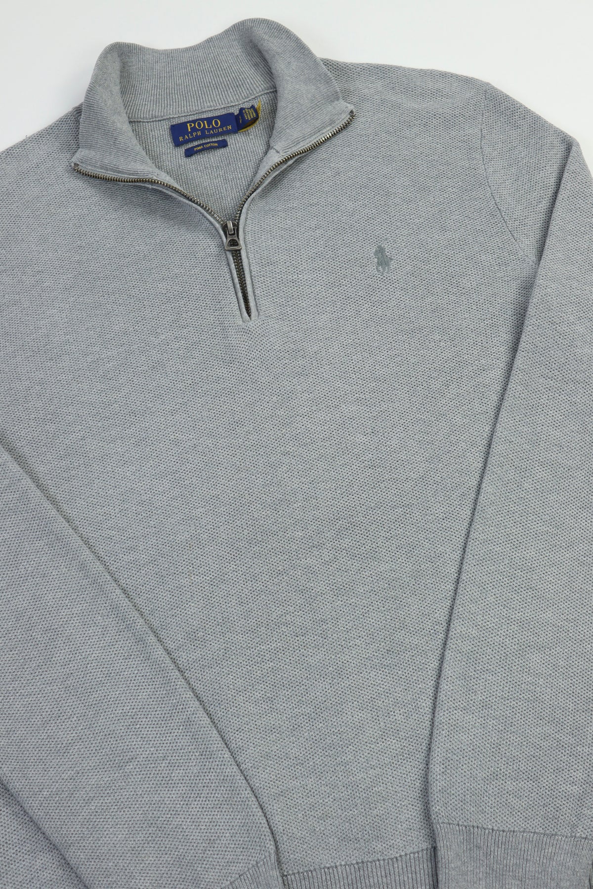 Ralph Lauren trui met kwart rits - L