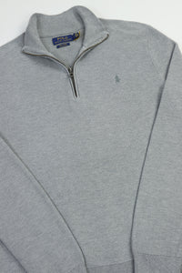 Ralph Lauren trui met kwart rits - L