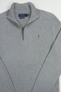 Ralph Lauren trui met kwart rits - L