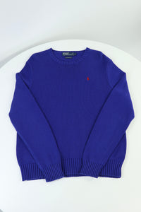 Ralph Lauren pullover trui met ronde hals - L