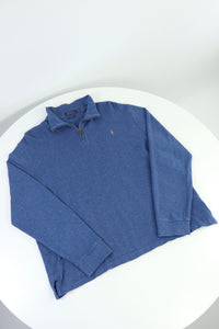 Ralph Lauren trui met kwart rits - L
