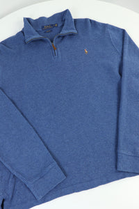 Ralph Lauren trui met kwart rits - L