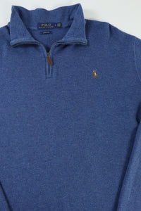 Ralph Lauren trui met kwart rits - L