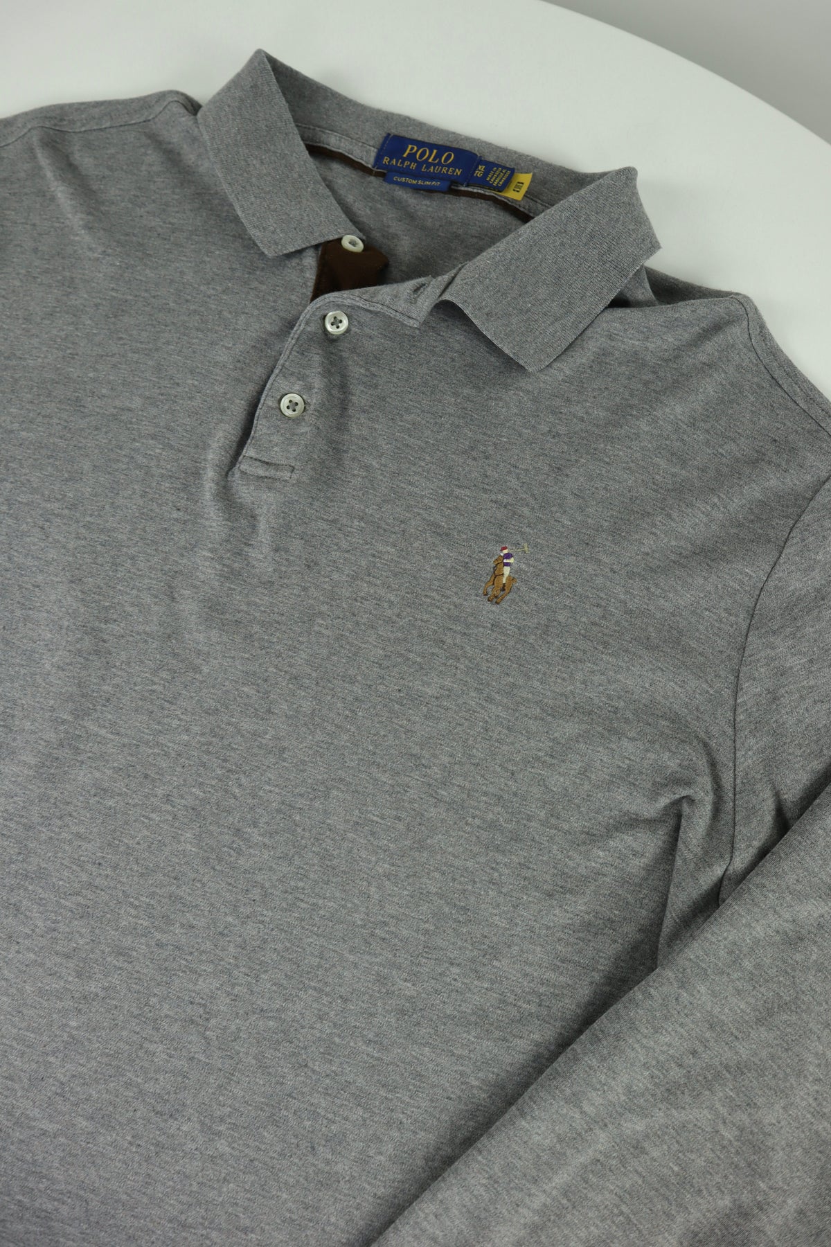 Ralph Lauren polo shirt met lange mouw - L