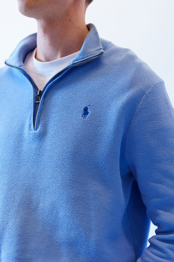 Ralph Lauren trui met kwart rits - L