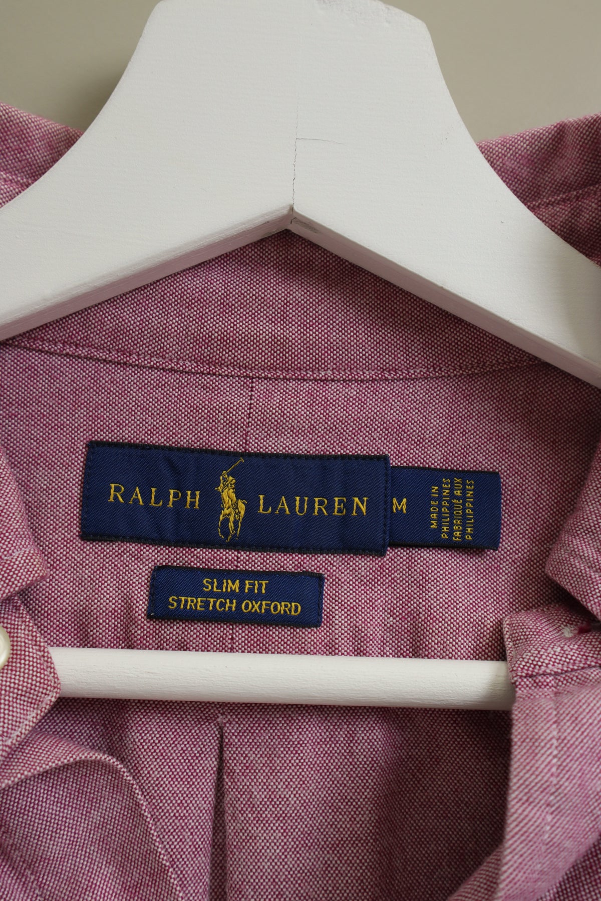 Overhemd roze maat M originele productfoto