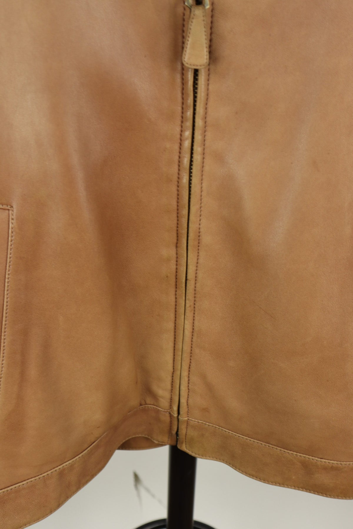 Ralph Lauren lamsleren jas maat M – originele foto 4