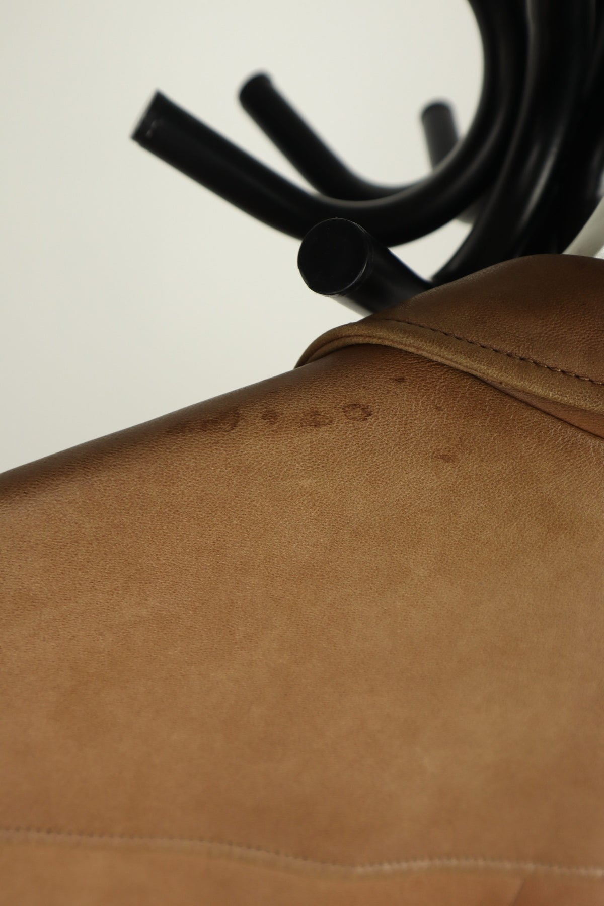 Ralph Lauren lamsleren jas maat M – originele foto 10