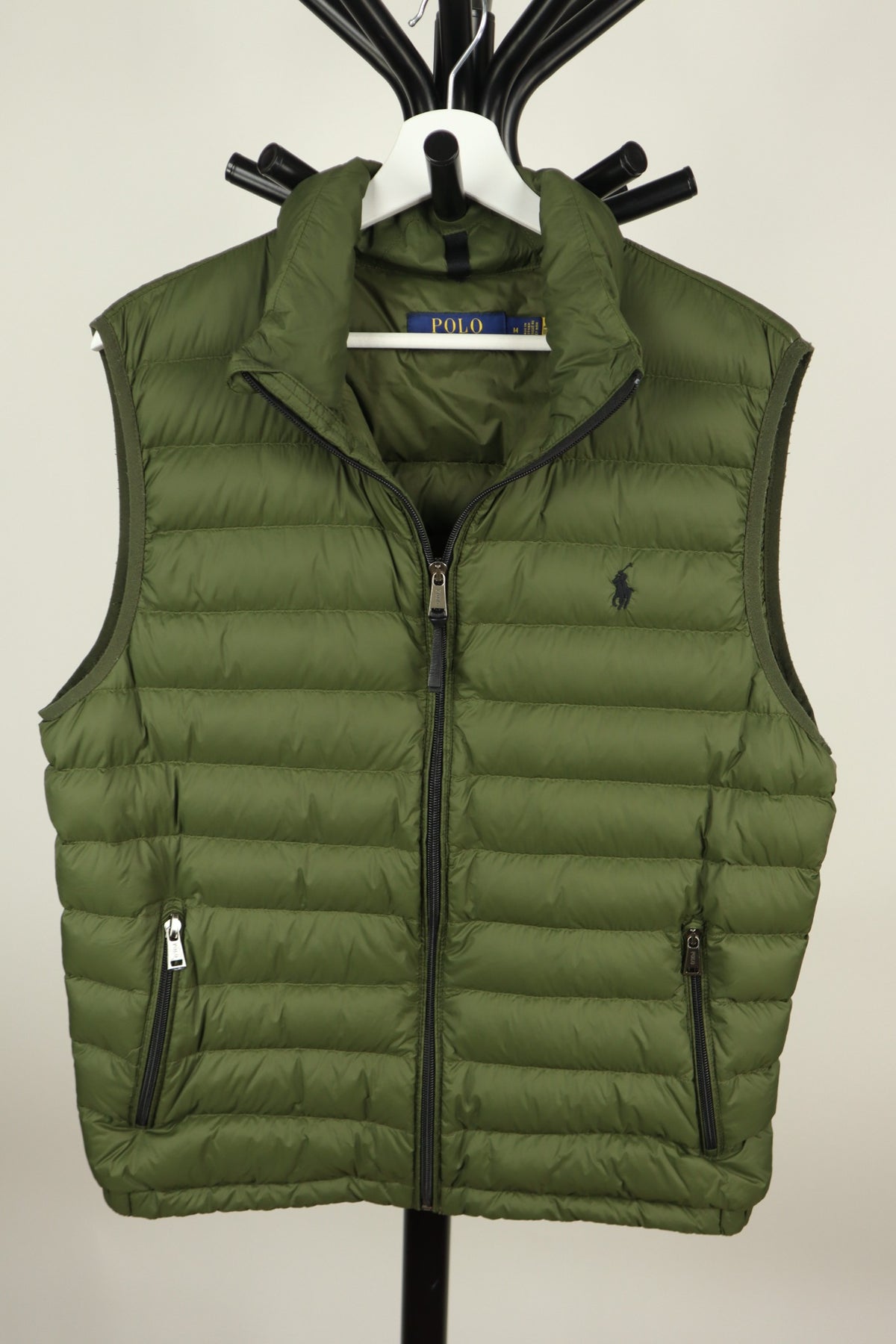 Ralph Lauren donkergroene bodywarmer M – originele foto 5