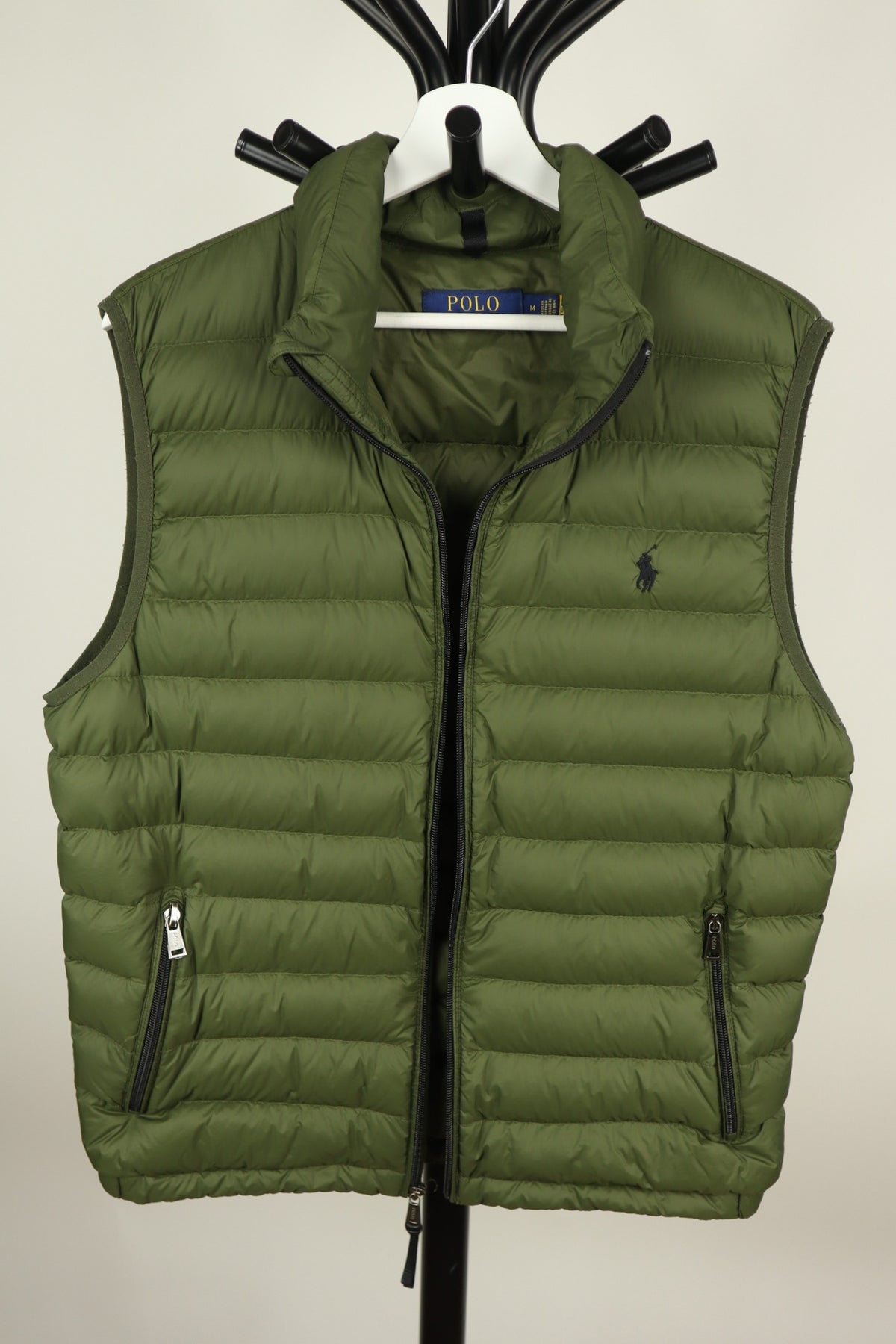 Ralph Lauren donkergroene bodywarmer M – originele foto 6
